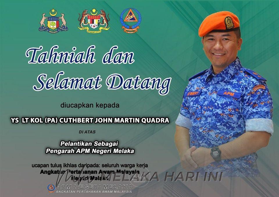 Warga APM Melaka diminta kekalkan disiplin tinggi