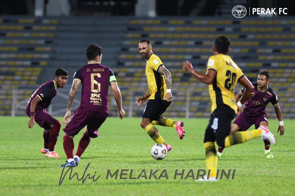 Perak FC tewas 2-0 kepada Terengganu FC