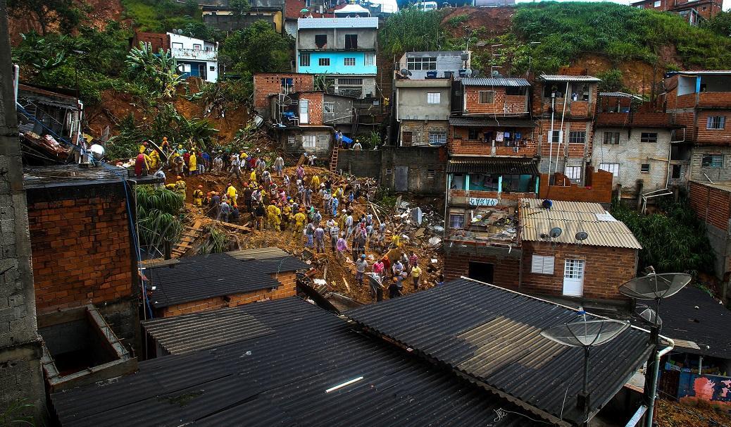 Jumlah korban tanah runtuh di Brazil meningkat kepada 152