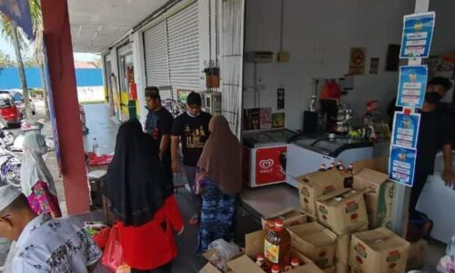 Barangan keperluan murah di  DUN Rim setiap minggu