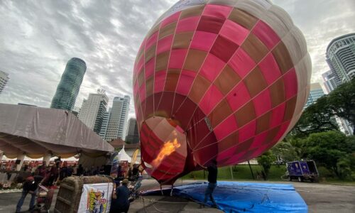 Hot Air Balloon TMM2024 dipindahkan ke Pavilion Dataran Pahlawan