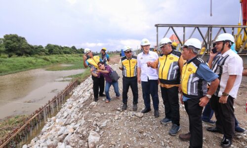 Jambatan sementara hubungkan semula Pulau Gadong-Setulang Daeng