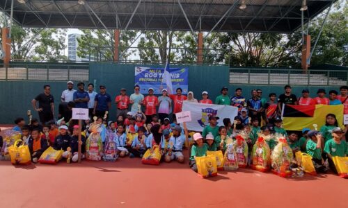 72 atlet cilik berentap pada Kejohanan ROG Tenis Peringkat Wilayah Zon Selatan