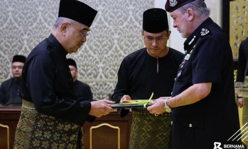 Tun Dr. Mohd Ali dilantik semula sebagai Yang di-Pertua Negeri Melaka bagi penggal kedua