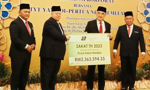 Zakat Perniagaan Melaka meningkat