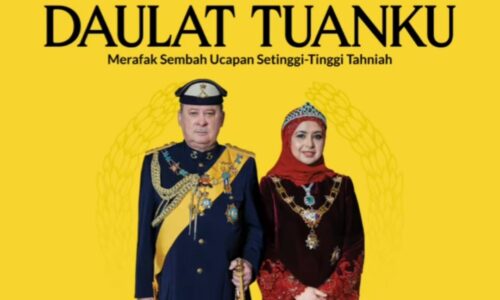 MB, KM zahir ucapan tahniah sempena Ulang Tahun Keputeraan Rasmi Agong