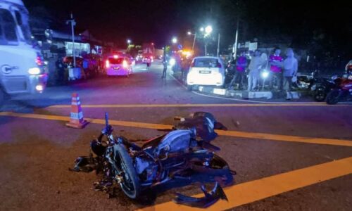 Pekerja kilang maut motosikal rempuh Myvi