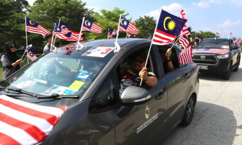 Konvoi Kembara Merdeka Jalur Gemilang di Melaka tempuh jarak 122.5 kilometer