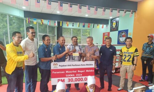 Ganjaran ‘extra’ untuk atlet Muay Thai Melaka