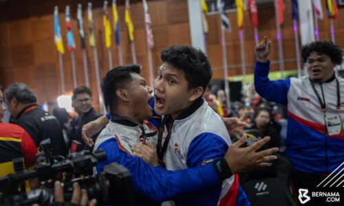 e-Sukan tambah pingat emas untuk Melaka