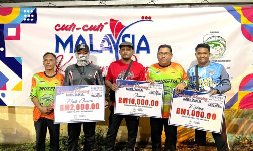 Rezeki orang Terengganu menang RM10,000 di Melaka