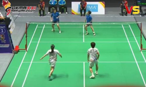 Emas ke-18 Melaka dari gelanggang badminton