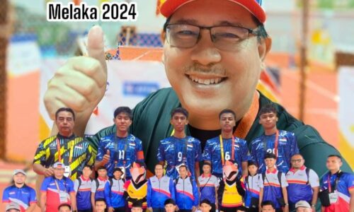 Regu takraw Melaka buru emas