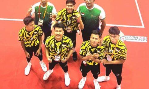 Regu takraw lelaki Melaka raih emas