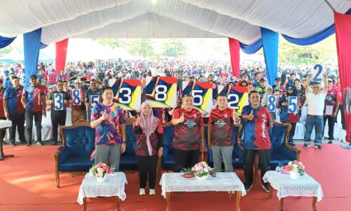 MELAKA PECAH REKOD, 3,852 SUKARELAWAN SERTAI WORLD CLEAN UP DAY