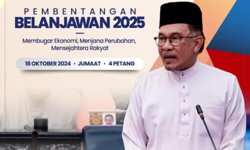 PM ANWAR BENTANG BELANJAWAN 2025 PETANG INI