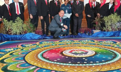 ‘KOLAM’ SERIKAN BANGUNAN MBMB SEMPENA DEEPAVALI