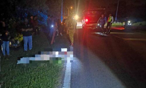 PELAJAR TINGKATAN 1 MAUT DIREMPUH KERETA KETIKA LINTAS JALAN