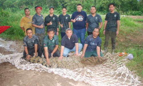 SANG BEDAL MASUK PERANGKAP DI SUNGAI MALIM