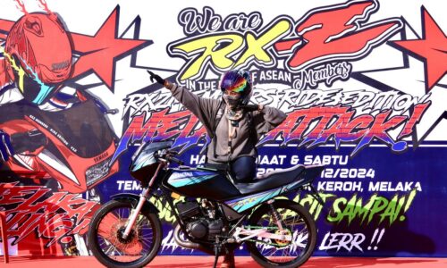 MAMA TIGA ANAK ANTARA PEMINAT RXZ