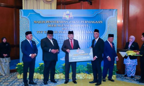 MELAKA TERIMA KUTIPAN ZAKAT LEBIH RM120 JUTA TAHUN 2024