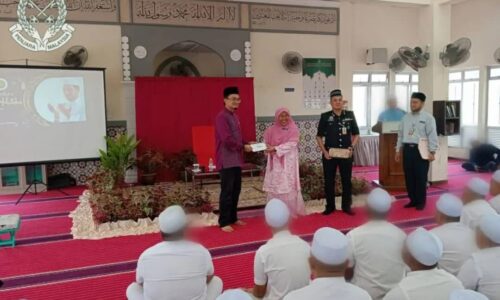 MAIM SANTUNI PENGHUNI PUSAT KOREKSIONAL JASIN