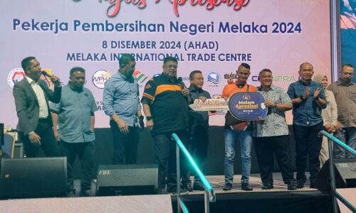 MAJLIS APRESIASI PEKERJA PEMBERSIHAN 2024 JADI PLATFORM SUNTIK MOTIVASI