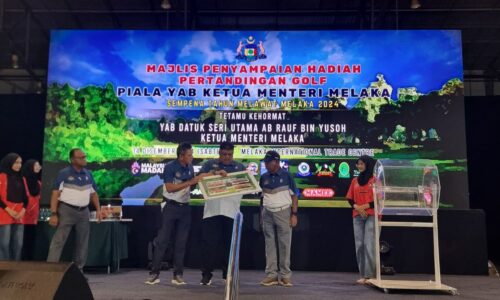 GOLF BERPOTENSI JADI SUKAN PELANCONGAN NEGERI MELAKA