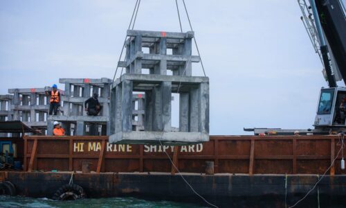 TUKUN TIRUAN DI PERAIRAN TELOK MAS