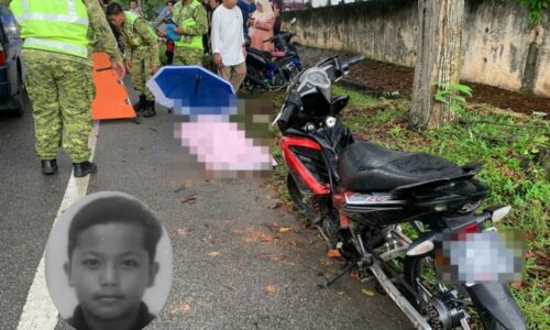 CALON SPM SMK DANG ANUM MAUT DALAM PERJALANAN KE SEKOLAH