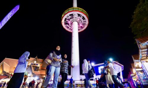 MELAKA BILA LARUT MALAM: TARIAN SINGA DI MENARA TAMING SARI