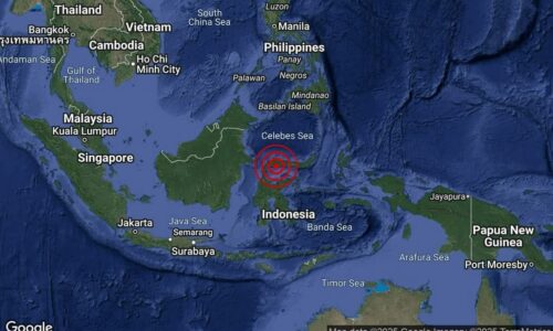 GEMPA BUMI DI TIMUR INDONESIA, TURUT DIRASAI DI SABAH