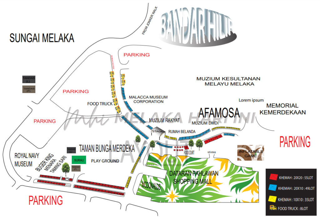 Layout Bazar Ikonik