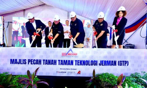 TAMAN TEKNOLOGI JERMAN DIBANGUNKAN DALAM DUA FASA