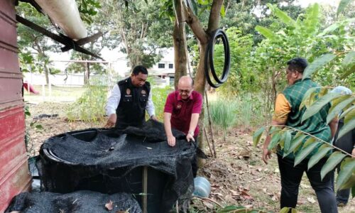 9 KAWASAN ‘TERNAK’ AEDES DIGEMPUR DI TAMAN BERTAM JAYA