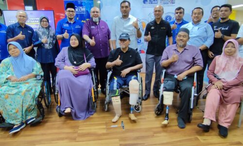 KAKI PALSU BAWA SINAR BAHARU