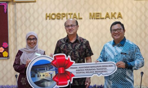 JABATAN PERUBATAN TRANSFUSI HOSPITAL MELAKA BERWAJAH BAHARU