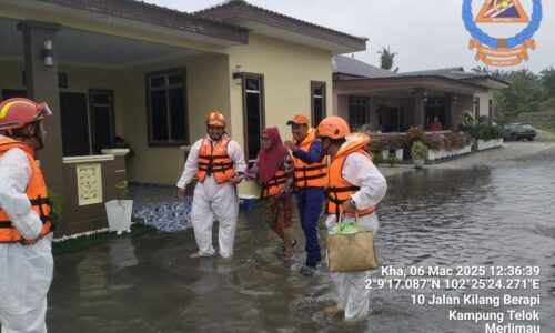 34 KAWASAN DINAIKI AIR, TIGA PPS DIBUKA DI MELAKA